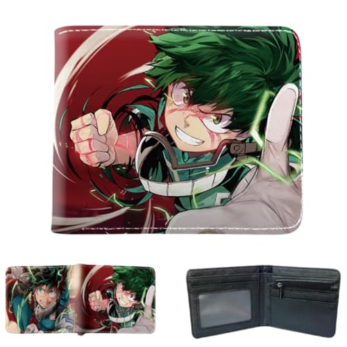 Juyuup Bakugou Katsuki Midoriya Izuku Anime Figure Wallets ID Card Credit Card Multi Purpose Wallet Men Bi-Fold Wallet, mehrfarbig, 11*9.5 CM, Klassisch Juyuup Bakugou Katsuki Midoriya Izuku Anime Figure Wallets ID Card Credit Card Multi Purpose Wallet Men Bi-Fold Wallet, mehrfarbig, 11*9.5 CM, Klassisch von Juyuup