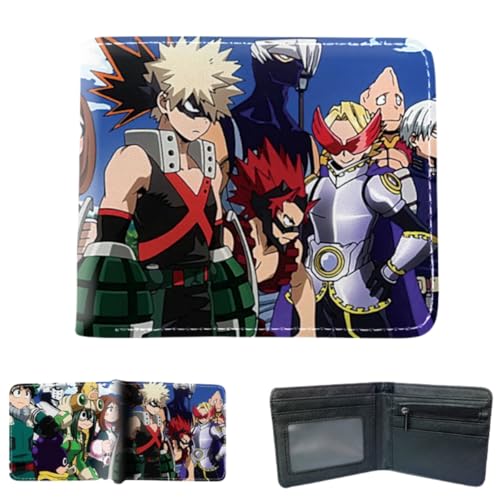 Juyuup Bakugou Katsuki Midoriya Izuku Anime Figure Wallets ID Card Credit Card Multi Purpose Wallet Men Bi-Fold Wallet, mehrfarbig, 11*9.5 CM, Klassisch Juyuup Bakugou Katsuki Midoriya Izuku Anime Figure Wallets ID Card Credit Card Multi Purpose Wallet Men Bi-Fold Wallet, mehrfarbig, 11*9.5 CM, Klassisch von Juyuup