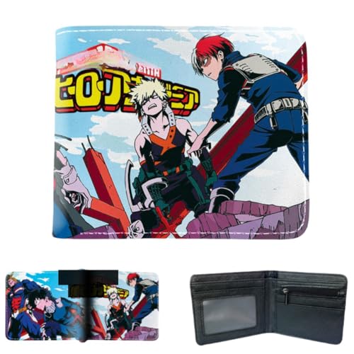 Juyuup Bakugou Katsuki Midoriya Izuku Anime Figure Wallets ID Card Credit Card Multi Purpose Wallet Men Bi-Fold Wallet, mehrfarbig, 11*9.5 CM, Klassisch Juyuup Bakugou Katsuki Midoriya Izuku Anime Figure Wallets ID Card Credit Card Multi Purpose Wallet Men Bi-Fold Wallet, mehrfarbig, 11*9.5 CM, Klassisch von Juyuup