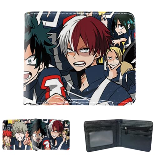 Juyuup Bakugou Katsuki Midoriya Izuku Anime Figure Wallets ID Card Credit Card Multi Purpose Wallet Men Bi-Fold Wallet, mehrfarbig, 11*9.5 CM, Klassisch Juyuup Bakugou Katsuki Midoriya Izuku Anime Figure Wallets ID Card Credit Card Multi Purpose Wallet Men Bi-Fold Wallet, mehrfarbig, 11*9.5 CM, Klassisch von Juyuup