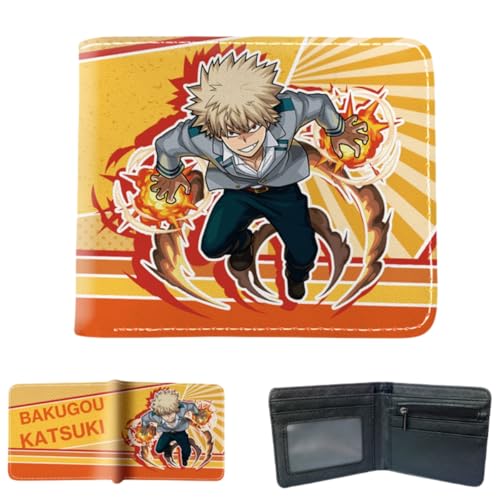 Juyuup Bakugou Katsuki Midoriya Izuku Anime Figure Wallets ID Card Credit Card Multi Purpose Wallet Men Bi-Fold Wallet, mehrfarbig, 11*9.5 CM, Klassisch Juyuup Bakugou Katsuki Midoriya Izuku Anime Figure Wallets ID Card Credit Card Multi Purpose Wallet Men Bi-Fold Wallet, mehrfarbig, 11*9.5 CM, Klassisch von Juyuup