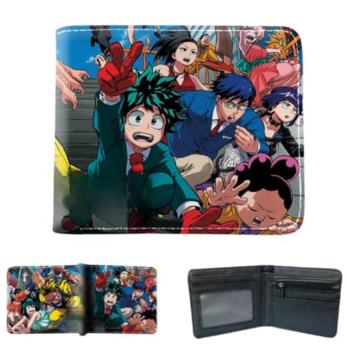 Juyuup Bakugou Katsuki Midoriya Izuku Anime Figure Wallets ID Card Credit Card Multi Purpose Wallet Men Bi-Fold Wallet, mehrfarbig, 11*9.5 CM, Klassisch Juyuup Bakugou Katsuki Midoriya Izuku Anime Figure Wallets ID Card Credit Card Multi Purpose Wallet Men Bi-Fold Wallet, mehrfarbig, 11*9.5 CM, Klassisch von Juyuup