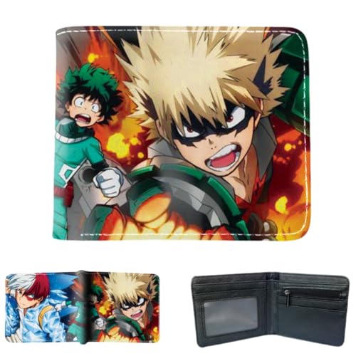 Juyuup Bakugou Katsuki Midoriya Izuku Anime Figure Wallets ID Card Credit Card Multi Purpose Wallet Men Bi-Fold Wallet, mehrfarbig, 11*9.5 CM, Klassisch Juyuup Bakugou Katsuki Midoriya Izuku Anime Figure Wallets ID Card Credit Card Multi Purpose Wallet Men Bi-Fold Wallet, mehrfarbig, 11*9.5 CM, Klassisch von Juyuup