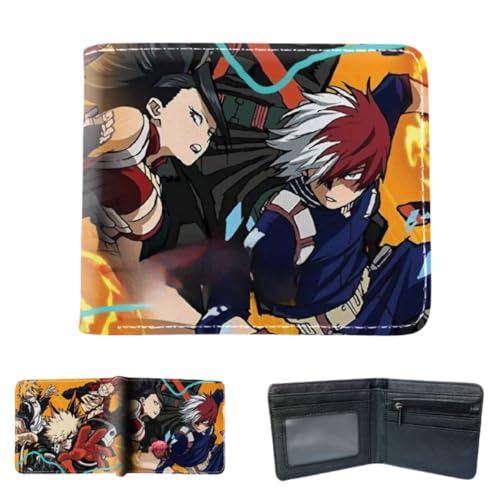 Juyuup Bakugou Katsuki Midoriya Izuku Anime Figure Wallets ID Card Credit Card Multi Purpose Wallet Men Bi-Fold Wallet, mehrfarbig, 11*9.5 CM, Klassisch Juyuup Bakugou Katsuki Midoriya Izuku Anime Figure Wallets ID Card Credit Card Multi Purpose Wallet Men Bi-Fold Wallet, mehrfarbig, 11*9.5 CM, Klassisch von Juyuup