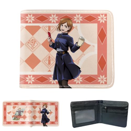 Juyuup Itadori Yuji Satoru Gojo Anime Figure Wallets ID Card Credit Card Multi Purpose Wallet Men Bi-Fold Wallet, mehrfarbig, 11*9.5 CM, Klassisch Juyuup Itadori Yuji Satoru Gojo Anime Figure Wallets ID Card Credit Card Multi Purpose Wallet Men Bi-Fold Wallet, mehrfarbig, 11*9.5 CM, Klassisch von Juyuup