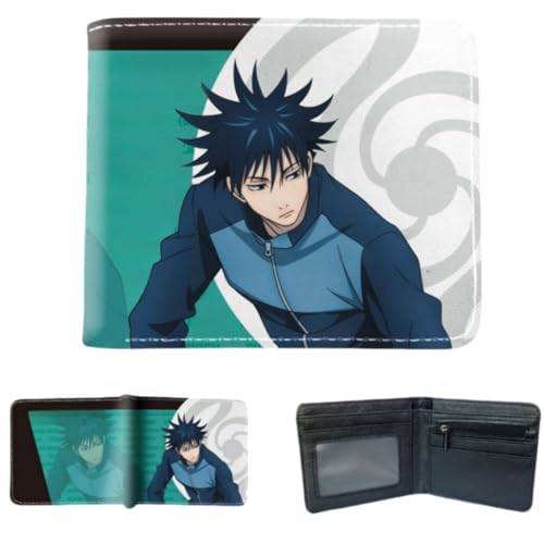 Juyuup Itadori Yuji Satoru Gojo Anime Figure Wallets ID Card Credit Card Multi Purpose Wallet Men Bi-Fold Wallet, mehrfarbig, 11*9.5 CM, Klassisch Juyuup Itadori Yuji Satoru Gojo Anime Figure Wallets ID Card Credit Card Multi Purpose Wallet Men Bi-Fold Wallet, mehrfarbig, 11*9.5 CM, Klassisch von Juyuup