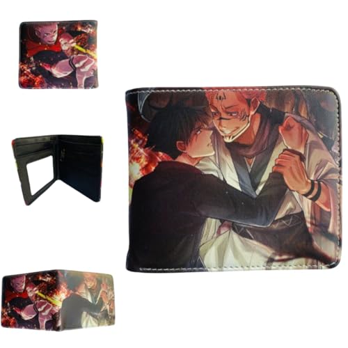 Juyuup Itadori Yuji Satoru Gojo Anime Figure Wallets ID Card Credit Card Multi Purpose Wallet Men Bi-Fold Wallet, mehrfarbig, 11*9.5 CM, Klassisch Juyuup Itadori Yuji Satoru Gojo Anime Figure Wallets ID Card Credit Card Multi Purpose Wallet Men Bi-Fold Wallet, mehrfarbig, 11*9.5 CM, Klassisch von Juyuup