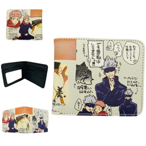 Juyuup Itadori Yuji Satoru Gojo Anime Figure Wallets ID Card Credit Card Multi Purpose Wallet Men Bi-Fold Wallet, mehrfarbig, 11*9.5 CM, Klassisch Juyuup Itadori Yuji Satoru Gojo Anime Figure Wallets ID Card Credit Card Multi Purpose Wallet Men Bi-Fold Wallet, mehrfarbig, 11*9.5 CM, Klassisch von Juyuup