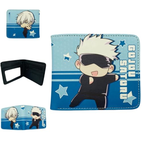 Juyuup Itadori Yuji Satoru Gojo Anime Figure Wallets ID Card Credit Card Multi Purpose Wallet Men Bi-Fold Wallet, mehrfarbig, 11*9.5 CM, Klassisch Juyuup Itadori Yuji Satoru Gojo Anime Figure Wallets ID Card Credit Card Multi Purpose Wallet Men Bi-Fold Wallet, mehrfarbig, 11*9.5 CM, Klassisch von Juyuup