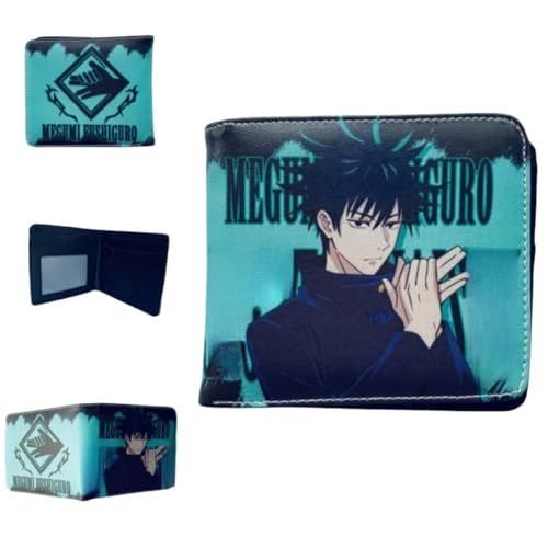 Juyuup Itadori Yuji Satoru Gojo Anime Figure Wallets ID Card Credit Card Multi Purpose Wallet Men Bi-Fold Wallet, mehrfarbig, 11*9.5 CM, Klassisch Juyuup Itadori Yuji Satoru Gojo Anime Figure Wallets ID Card Credit Card Multi Purpose Wallet Men Bi-Fold Wallet, mehrfarbig, 11*9.5 CM, Klassisch von Juyuup