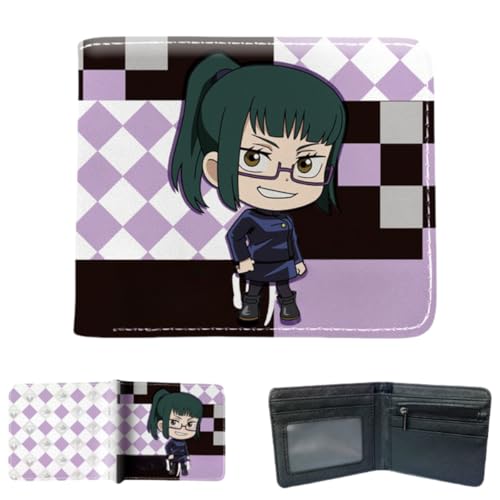 Juyuup Itadori Yuji Satoru Gojo Anime Figure Wallets ID Card Credit Card Multi Purpose Wallet Men Bi-Fold Wallet, mehrfarbig, 11*9.5 CM, Klassisch Juyuup Itadori Yuji Satoru Gojo Anime Figure Wallets ID Card Credit Card Multi Purpose Wallet Men Bi-Fold Wallet, mehrfarbig, 11*9.5 CM, Klassisch von Juyuup