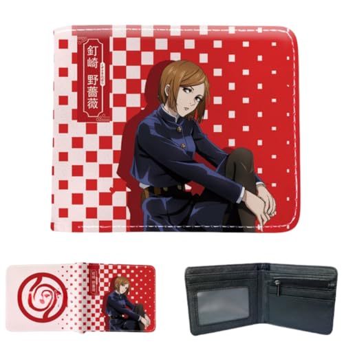 Juyuup Itadori Yuji Satoru Gojo Anime Figure Wallets ID Card Credit Card Multi Purpose Wallet Men Bi-Fold Wallet, mehrfarbig, 11*9.5 CM, Klassisch Juyuup Itadori Yuji Satoru Gojo Anime Figure Wallets ID Card Credit Card Multi Purpose Wallet Men Bi-Fold Wallet, mehrfarbig, 11*9.5 CM, Klassisch von Juyuup