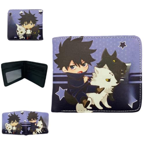 Juyuup Itadori Yuji Satoru Gojo Anime Figure Wallets ID Card Credit Card Multi Purpose Wallet Men Bi-Fold Wallet, mehrfarbig, 11*9.5 CM, Klassisch Juyuup Itadori Yuji Satoru Gojo Anime Figure Wallets ID Card Credit Card Multi Purpose Wallet Men Bi-Fold Wallet, mehrfarbig, 11*9.5 CM, Klassisch von Juyuup