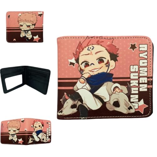Juyuup Itadori Yuji Satoru Gojo Anime Figure Wallets ID Card Credit Card Multi Purpose Wallet Men Bi-Fold Wallet, mehrfarbig, 11*9.5 CM, Klassisch Juyuup Itadori Yuji Satoru Gojo Anime Figure Wallets ID Card Credit Card Multi Purpose Wallet Men Bi-Fold Wallet, mehrfarbig, 11*9.5 CM, Klassisch von Juyuup