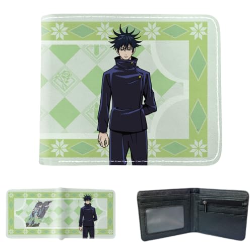 Juyuup Itadori Yuji Satoru Gojo Anime Figure Wallets ID Card Credit Card Multi Purpose Wallet Men Bi-Fold Wallet, mehrfarbig, 11*9.5 CM, Klassisch Juyuup Itadori Yuji Satoru Gojo Anime Figure Wallets ID Card Credit Card Multi Purpose Wallet Men Bi-Fold Wallet, mehrfarbig, 11*9.5 CM, Klassisch von Juyuup