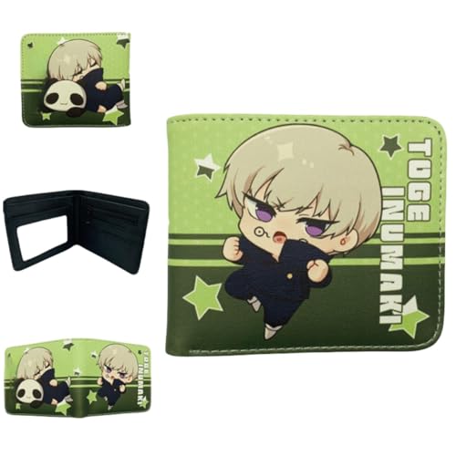 Juyuup Itadori Yuji Satoru Gojo Anime Figure Wallets ID Card Credit Card Multi Purpose Wallet Men Bi-Fold Wallet, mehrfarbig, 11*9.5 CM, Klassisch Juyuup Itadori Yuji Satoru Gojo Anime Figure Wallets ID Card Credit Card Multi Purpose Wallet Men Bi-Fold Wallet, mehrfarbig, 11*9.5 CM, Klassisch von Juyuup