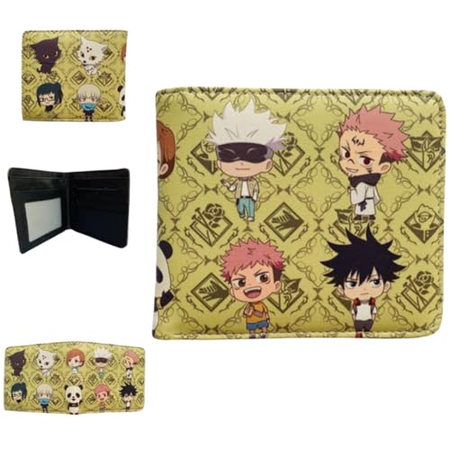 Juyuup Itadori Yuji Satoru Gojo Anime Figure Wallets ID Card Credit Card Multi Purpose Wallet Men Bi-Fold Wallet, mehrfarbig, 11*9.5 CM, Klassisch Juyuup Itadori Yuji Satoru Gojo Anime Figure Wallets ID Card Credit Card Multi Purpose Wallet Men Bi-Fold Wallet, mehrfarbig, 11*9.5 CM, Klassisch von Juyuup