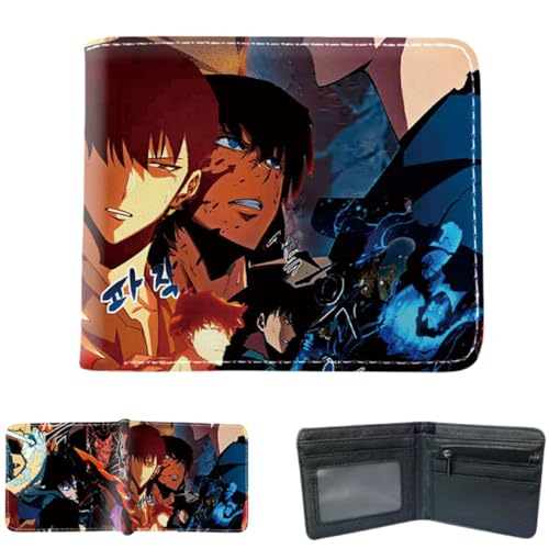 Juyuup Jinwoo Sung Anime Figure Wallets ID Card Credit Card Multi Purpose Wallet Men Bi-Fold Wallet, mehrfarbig, 11*9.5 CM, Klassisch Juyuup Jinwoo Sung Anime Figure Wallets ID Card Credit Card Multi Purpose Wallet Men Bi-Fold Wallet, mehrfarbig, 11*9.5 CM, Klassisch von Juyuup