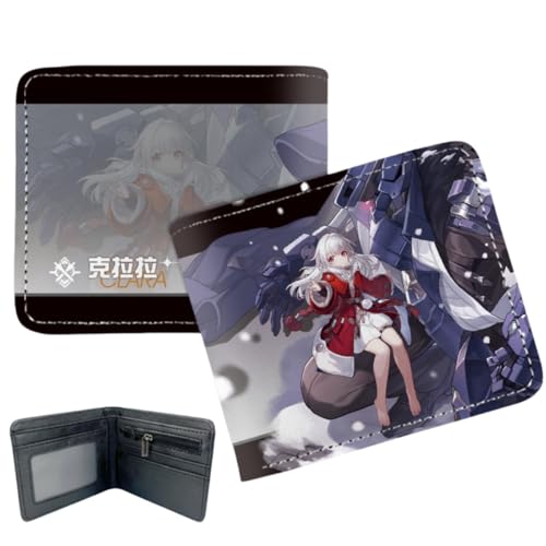 Juyuup Kafka Dan Heng Anime Figure Wallets ID Card Credit Card Multi Purpose Wallet Men Bi-Fold Wallet, mehrfarbig, 11*9.5 CM, Klassisch Juyuup Kafka Dan Heng Anime Figure Wallets ID Card Credit Card Multi Purpose Wallet Men Bi-Fold Wallet, mehrfarbig, 11*9.5 CM, Klassisch von Juyuup