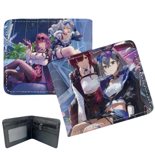 Juyuup Kafka Dan Heng Anime Figure Wallets ID Card Credit Card Multi Purpose Wallet Men Bi-Fold Wallet, mehrfarbig, 11*9.5 CM, Klassisch Juyuup Kafka Dan Heng Anime Figure Wallets ID Card Credit Card Multi Purpose Wallet Men Bi-Fold Wallet, mehrfarbig, 11*9.5 CM, Klassisch von Juyuup