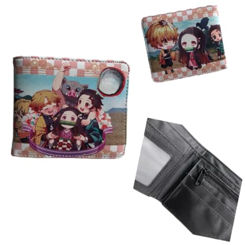Juyuup Kamado Nezuko Tanjirou Anime Figure Wallets ID Card Credit Card Multi Purpose Wallet Men Bi-Fold Wallet, mehrfarbig, 11*9.5 CM, Klassisch Juyuup Kamado Nezuko Tanjirou Anime Figure Wallets ID Card Credit Card Multi Purpose Wallet Men Bi-Fold Wallet, mehrfarbig, 11*9.5 CM, Klassisch von Juyuup