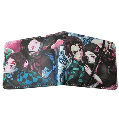 Juyuup Kamado Nezuko Tanjirou Anime Figure Wallets ID Card Credit Card Multi Purpose Wallet Men Bi-Fold Wallet, mehrfarbig, 11*9.5 CM, Klassisch Juyuup Kamado Nezuko Tanjirou Anime Figure Wallets ID Card Credit Card Multi Purpose Wallet Men Bi-Fold Wallet, mehrfarbig, 11*9.5 CM, Klassisch von Juyuup