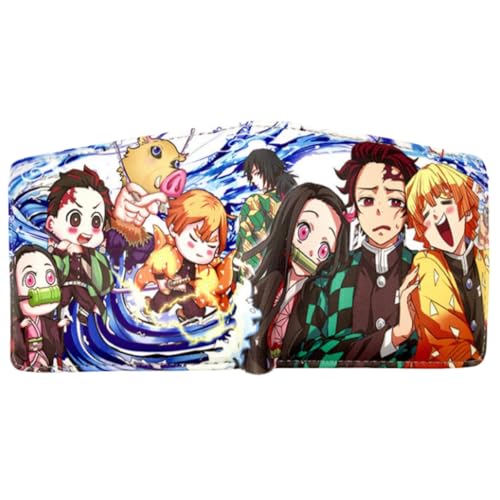 Juyuup Kamado Nezuko Tanjirou Anime Figure Wallets ID Card Credit Card Multi Purpose Wallet Men Bi-Fold Wallet, mehrfarbig, 11*9.5 CM, Klassisch Juyuup Kamado Nezuko Tanjirou Anime Figure Wallets ID Card Credit Card Multi Purpose Wallet Men Bi-Fold Wallet, mehrfarbig, 11*9.5 CM, Klassisch von Juyuup