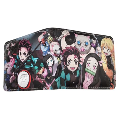 Juyuup Kamado Nezuko Tanjirou Anime Figure Wallets ID Card Credit Card Multi Purpose Wallet Men Bi-Fold Wallet, mehrfarbig, 11*9.5 CM, Klassisch Juyuup Kamado Nezuko Tanjirou Anime Figure Wallets ID Card Credit Card Multi Purpose Wallet Men Bi-Fold Wallet, mehrfarbig, 11*9.5 CM, Klassisch von Juyuup