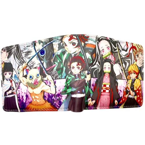 Juyuup Kamado Nezuko Tanjirou Anime Figure Wallets ID Card Credit Card Multi Purpose Wallet Men Bi-Fold Wallet, mehrfarbig, 11*9.5 CM, Klassisch Juyuup Kamado Nezuko Tanjirou Anime Figure Wallets ID Card Credit Card Multi Purpose Wallet Men Bi-Fold Wallet, mehrfarbig, 11*9.5 CM, Klassisch von Juyuup