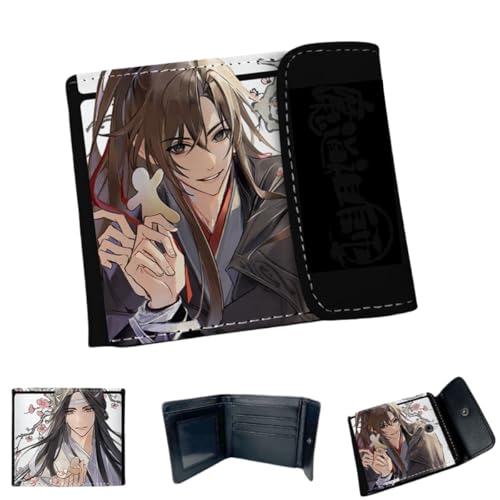 Juyuup LAN Wangji Wei Wuxian Anime Figure Wallets ID Card Credit Card Multi Purpose Wallet Men Bi-Fold Wallet, mehrfarbig, 11*9.5 CM, Klassisch Juyuup LAN Wangji Wei Wuxian Anime Figure Wallets ID Card Credit Card Multi Purpose Wallet Men Bi-Fold Wallet, mehrfarbig, 11*9.5 CM, Klassisch von Juyuup