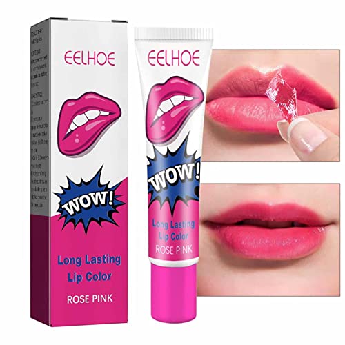 Abziehen von Lippenflecken | 1/6-teiliges koreanisches Lippentönungs-Make-up | Wasserfester flüssiger Lippenstift Lipgloss Peel-Off | Lipgloss Lip Tattoo Stain Make Up Set für Damen & Mädchen von Juzinqu