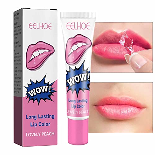 Abziehen von Lippenflecken | 1/6-teiliges koreanisches Lippentönungs-Make-up | Wasserfester flüssiger Lippenstift Lipgloss Peel-Off | Lipgloss Lip Tattoo Stain Make Up Set für Damen & Mädchen von Juzinqu