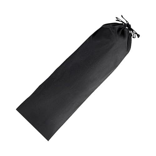 Jvjggag Drawstring Bag, Nylon Organizer Pouch, Oxford Cloth Clutch, Scratch Resistant Fast Drying, Outdoor Camping Travel Use, Size Inches Standard Black 1 Piece Modern and Simple von Jvjggag