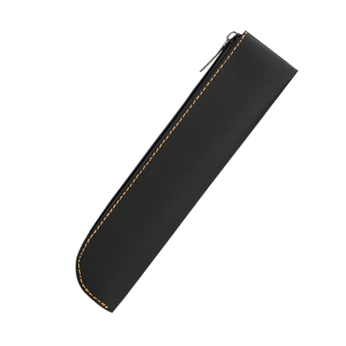 Jvjggag Zippered Pencil Pouch, Pen Case Organizer, Large Capacity, Stylish Storage, Compact & Slim Design, PU Leather Holder for School Supplies, Students, Adults or Professionals von Jvjggag