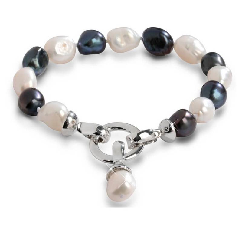JwL Luxury Pearls Armband Right pearl bracelet in two shades JL0317 von JwL Luxury Pearls