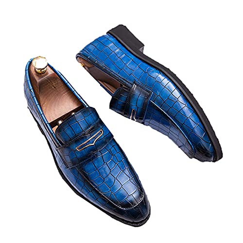 Jwans Herren Formale Lederschuhe Bequeme Leichte Spitze Kleid Loafer Büroarbeit Hochzeit Slip on Business Schuhe von Jwans