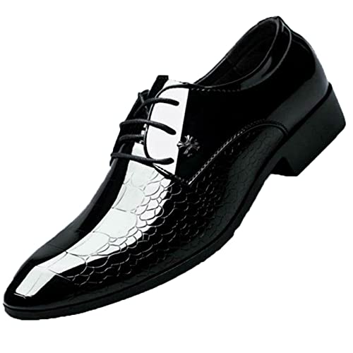 Jwans Herren Formale Schuhe wasserdichte Leichte Spitzschuh Schnürschuhe Derby Schuhe Hochzeit Business Office Kleid Schuhe von Jwans