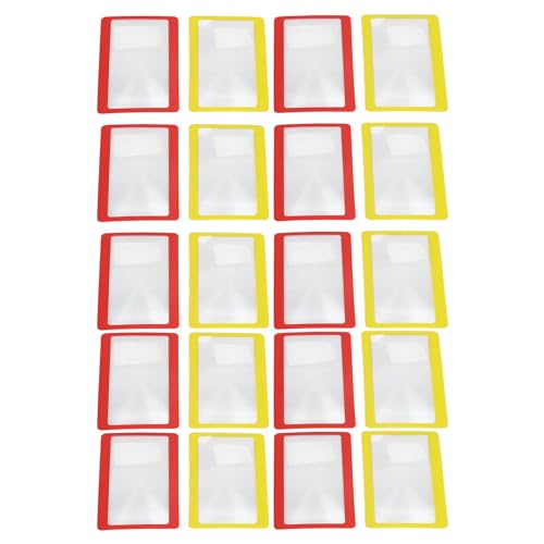 Lupe IN KREDITKARTENGRÖSSE, LEICHT, TRAGBAR, HANDGEHALTEN, ZUM LESEN UND Make-UP von Jxngery