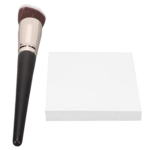 Make-up-Paletten-Papier-Pinsel-Set, schräg, doppelseitig, mit Concealer-Pinsel, Nagel farbpapier M von Jxngery