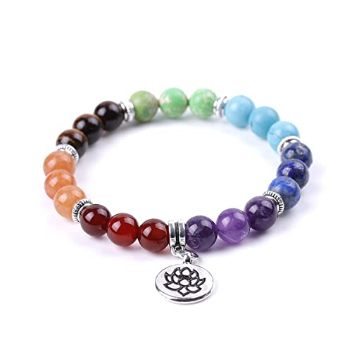 Jxuzh 7 Chakra Perlen Armband Natürliche Edelstein Armbänder 8mm Yoga Heilung Armband Stein Armband Baum des Lebens Naturstein Armband 7 Chakra Armband Naturperlen Chakra Edelstein Lebensbaum Armband Jxuzh 7 Chakra Perlen Armband Natürliche Edelstein Armbänder 8mm Yoga Heilung Armband Stein Armband Baum des Lebens Naturstein Armband 7 Chakra Armband Naturperlen Chakra Edelstein Lebensbaum Armband von Jxuzh