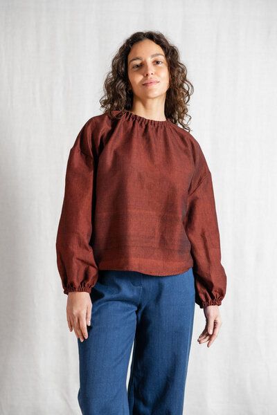 Jyoti - Fair Works Bluse Chaand von Jyoti - Fair Works