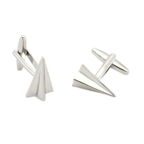 Jyuiipcz Manschettenknöpfe aus Messing-Material, Manschettenknöpfe für Herren von Jyuiipcz