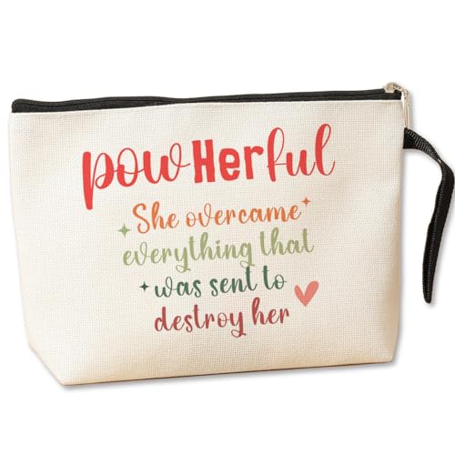 Empowering Kosmetiktasche für Damen, Geschenk für Frauen, Mädchen, Chef, beste Freundin, beste Freundin, Mutter, Oma, Kollegen, Muttertag, Schulabschluss, Geburtstag, Make-up-Tasche, Mehrfarbig 0886, von Jztco