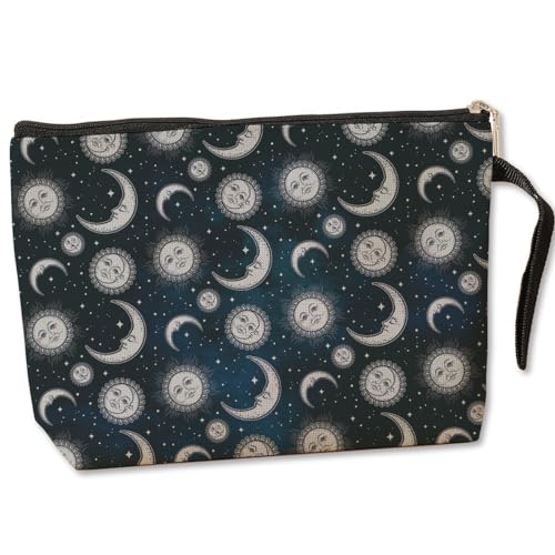 Jztco Inspired Magic Sky Reisetasche für Frauen Mädchen Bibliothekarische Taschen für Organisation Tragbare Kulturbeutel Weihnachten Geburtstag Geschenke Make-up-Tasche, Mehrfarbig 690 von Jztco