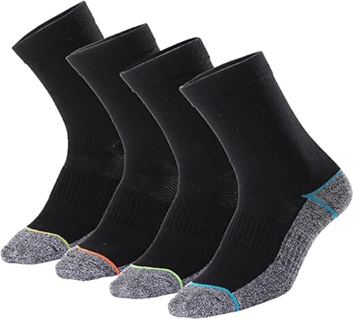 Kupfer Antibakterielle Athletische Socken für Männer und Frauen-Feuchtigkeits-Docht, rutschfeste Kissen Knöchelsocken, Mehrfarbig von Jzy Qzn