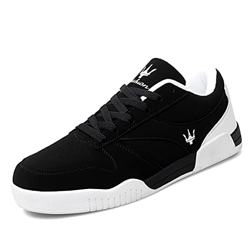 K DUORO Herren Sneaker Mode high Turnschuhe Outdoor Leichtgewichts Männer Fitnessschuhe Walking Schuhe (Schwarz-L, Numeric_39) von K DUORO