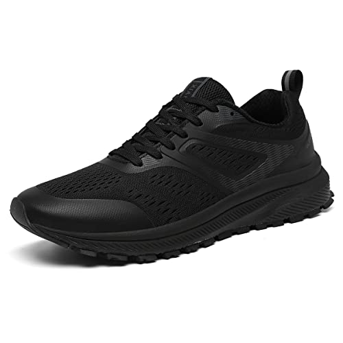 K DUORO Herren Sportschuhe Leichte Laufschuhe Outdoor Turnschuhe (Schwarz, Adult, Men, Numeric_40, Numeric, eu_Footwear_Size_System, medium) von K DUORO