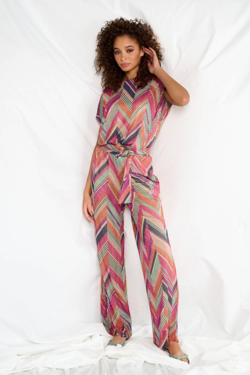Lola Zickzack Lurex Jumpsuit in Multi: von K-Design