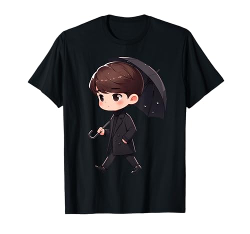 K-Drama Lover Korean Drama Boy Kawaii Regenschirm Ästhetisch T-Shirt von K-Drama Merchandise Gifts KDrama Lover Women Teen