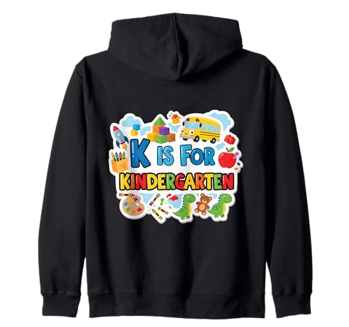 K Is For Kindergarten Jungen Mädchen Lehrer Back To School Kapuzenjacke K Is For Kindergarten Jungen Mädchen Lehrer Back To School Kapuzenjacke von K Is For Kindergarten Boys Girls Teacher Products